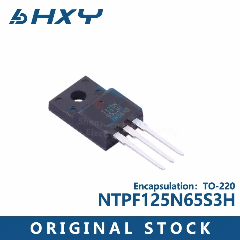 10PCS NTPF125N65S3H package TO-220 field effect MOS transistor 24A650V