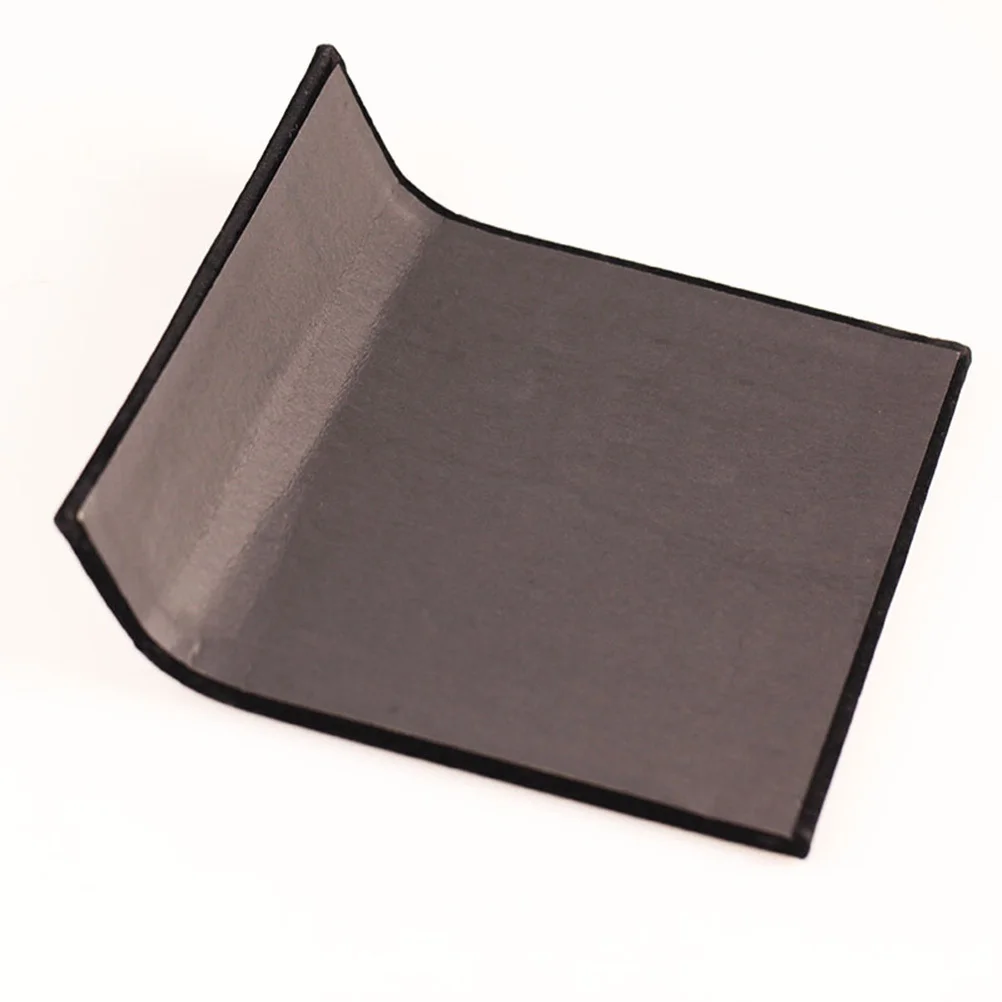 حامل عرض مبطن على شكل قلادة من الألياف السوداء حامل منظم مجوهرات لعرض قلادة وسوار وقلادة #6