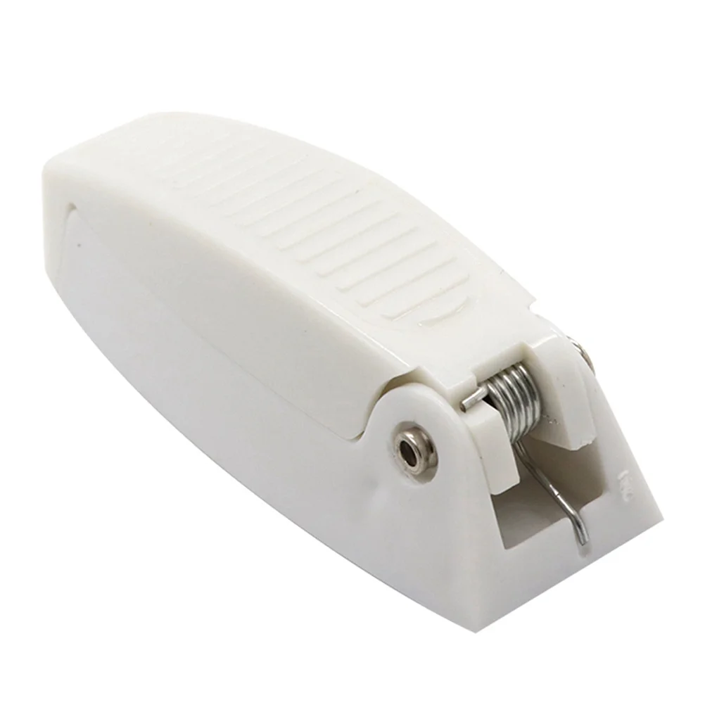 

5 pcs Latch Clips Baggage Door Catch For Travel Trailer Motorhome Compartment Door Clip Holder White