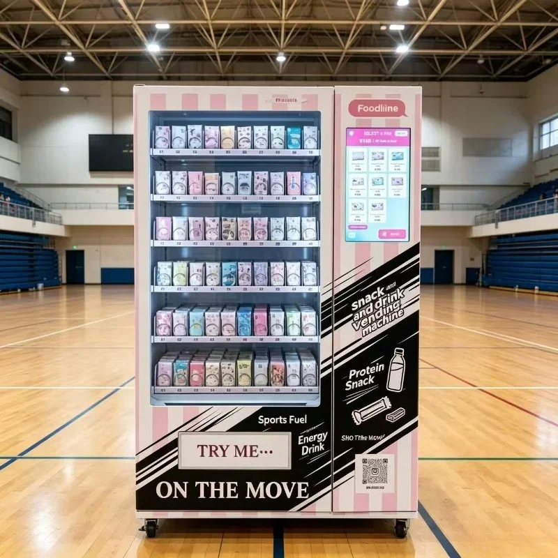 Business Snack Drink Vending Machine Self‑Service Can Beverage Automatic Combo Vending Machine Indoor Store Equipment