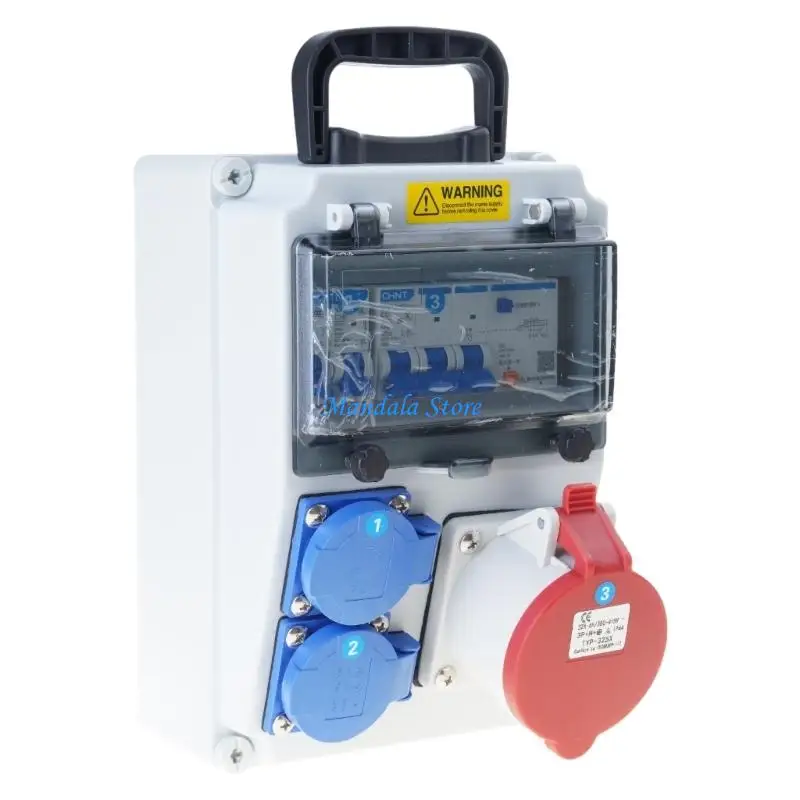 U2JC Portable Constructions Power Distributor Wall Power Distributor With Switches