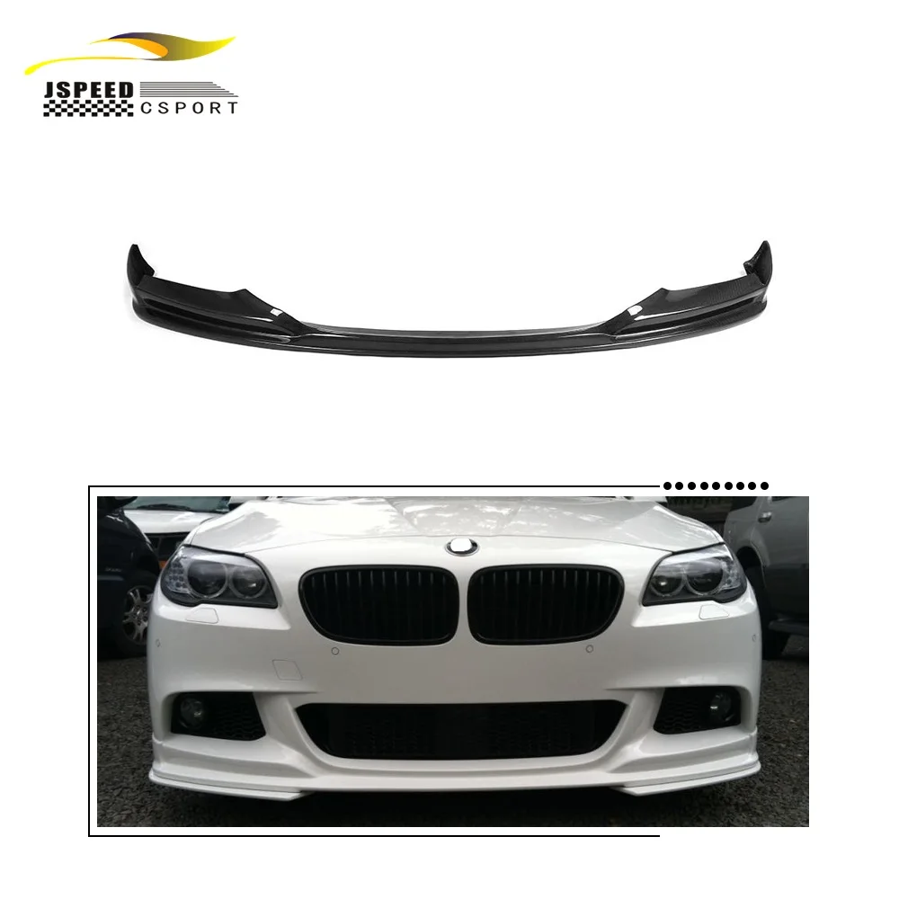 F10 M tech 3D STYLE CARBON FIBER FRONT LIP 2013-2016