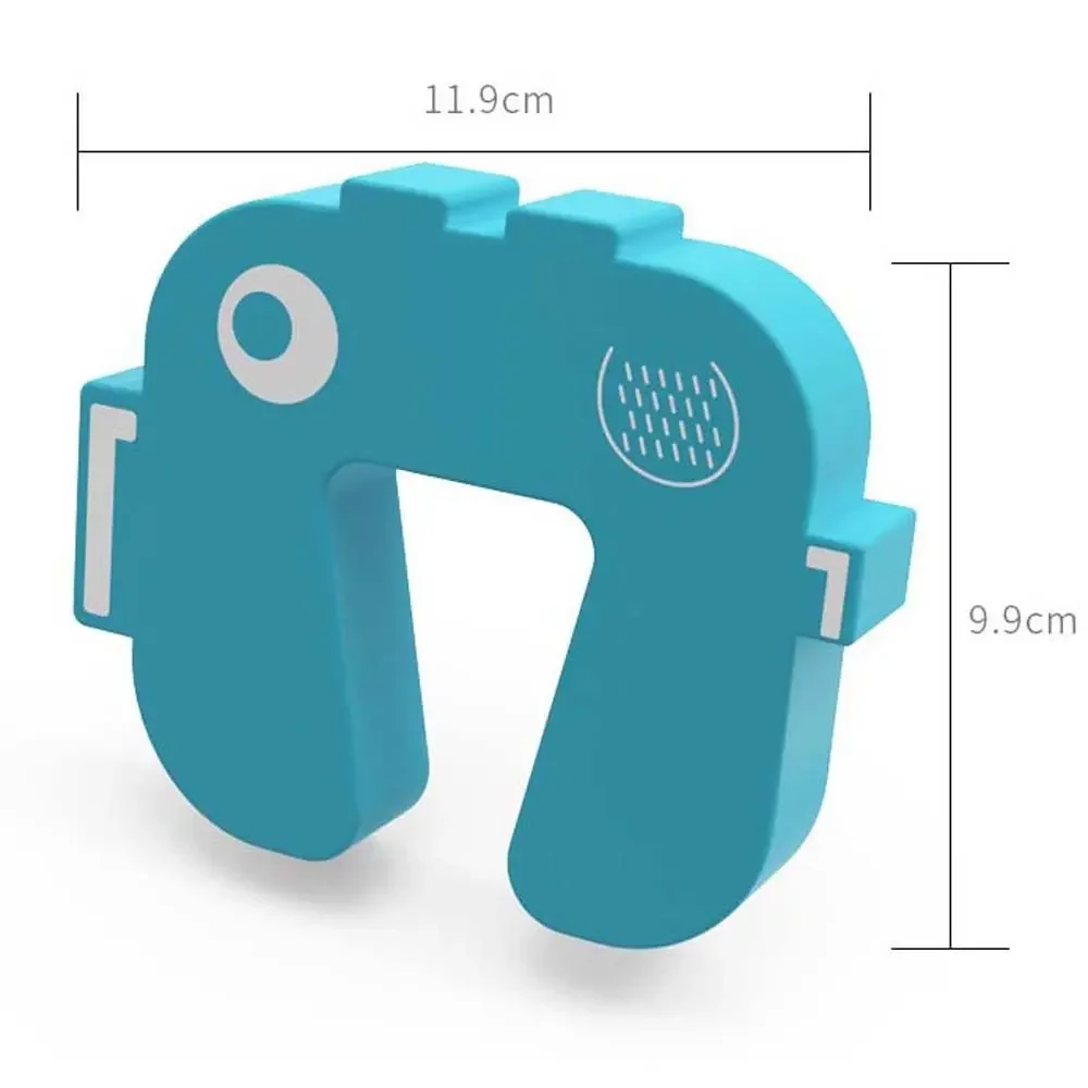손가락 보호대 냉장고 만화 문짝 보안 잠금 장치, 끼임 방지 문짝 제한 장치, 어린이 레슬링 방지 아기 안전 잠금 장치