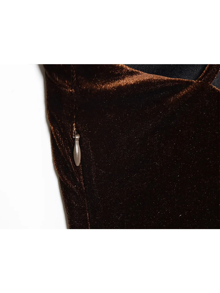 TFMLN 2026 جديد إمرأة شرابة فستان الرسن مثير الصلبة أكمام عارية الذراعين التخسيس ماكسي فساتين الإناث عطلة فستان حفلة