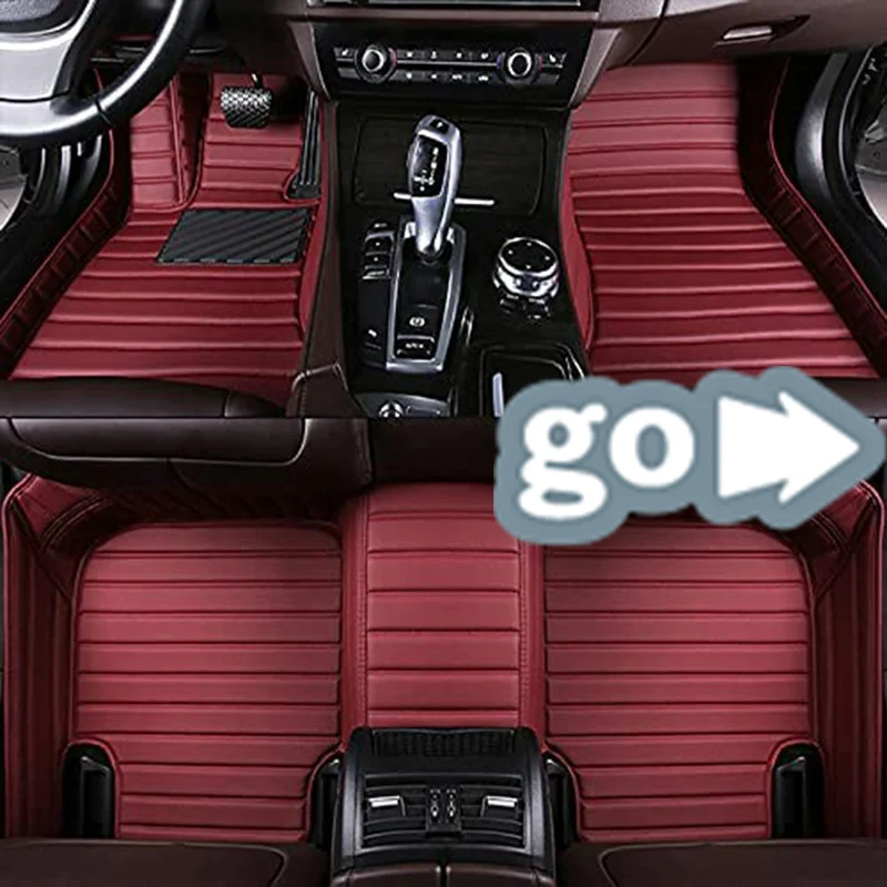 Custom Car Floor Mats For Cadillac ATS 2012-2023 Years Auto Carpets Foot Coche Accessorie Floor Liners