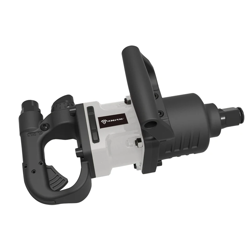 RONGPENG RP7463 Llave de impacto neumática de 1 pulgada 2000N.m Llave de torsión grande Pistola de impacto de aire OEM personalizable para herramientas de reparación de automóviles