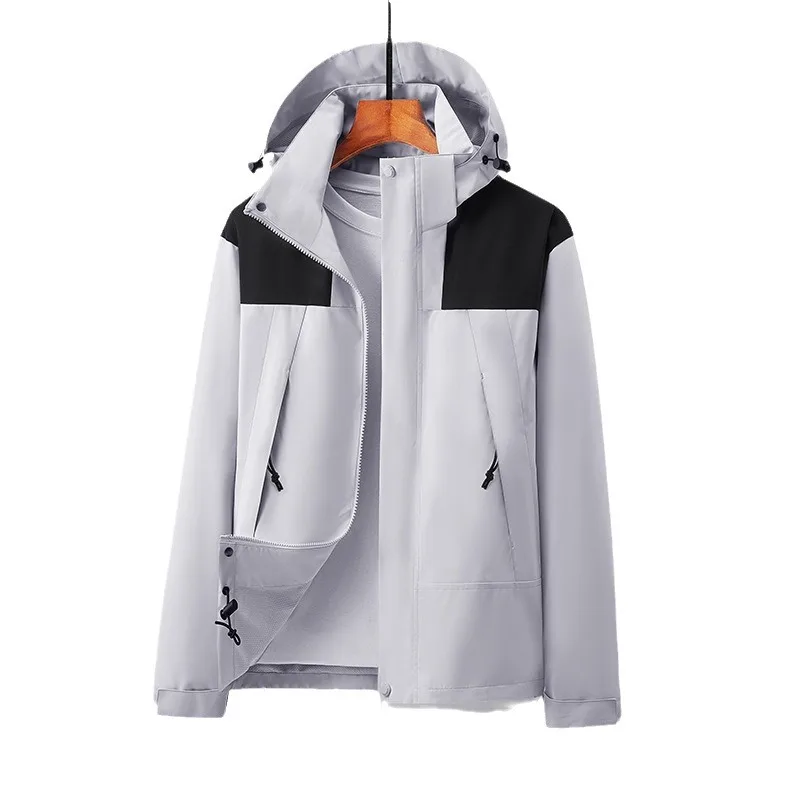 Windbreaker, spring and autumn couple, thin outdoor windproof and waterproof windbreaker, women's sports jacket, cardigan