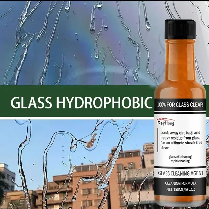 Car glass cleaner, car windshield oil film remover, window specific waterproof agent 150ml