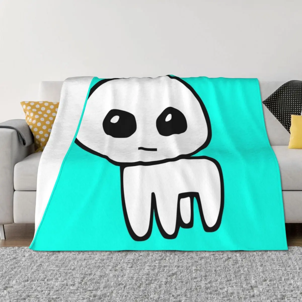 TBH Creature / Autism creature Throw Blanket Hair anime Beach Polar Blankets