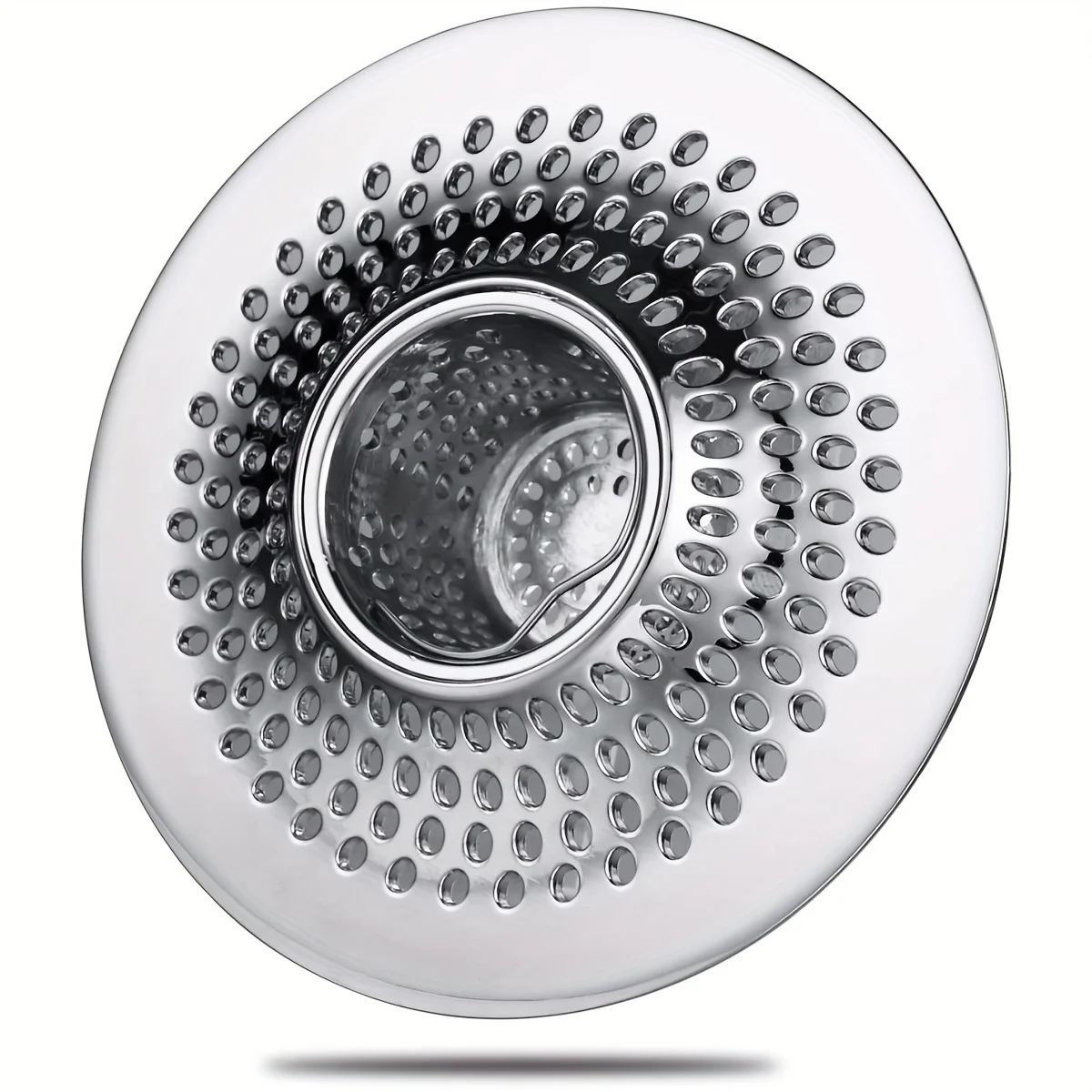 Rustproof Stainless Steel Sink Drain Protector - Durable Hair Catcher & Shower Filter - Easy Clean, Minimalist Design - Essentia