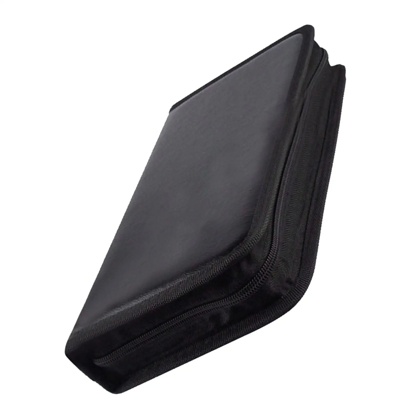 Black SAFETY And SPACE In One CD Wallet For 80 Pcs Premium 80 Pcs Capacity PRATICAL CD Player Bag