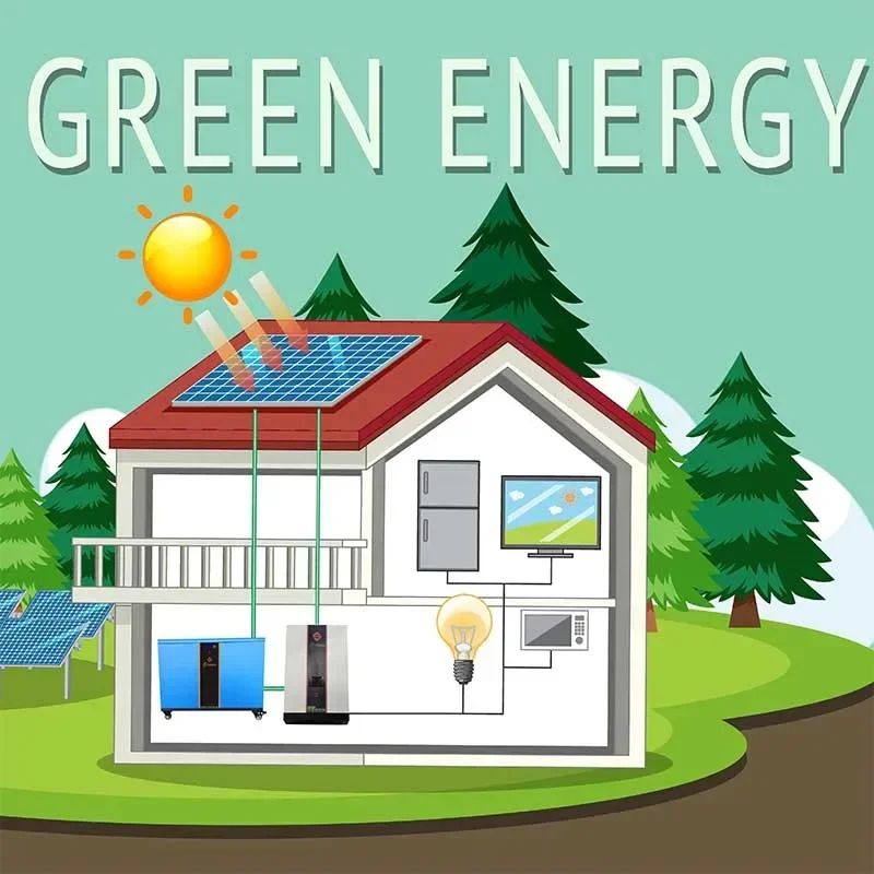 6000w Off Grid Solar System Packages Kit Solar System With Backup Generator