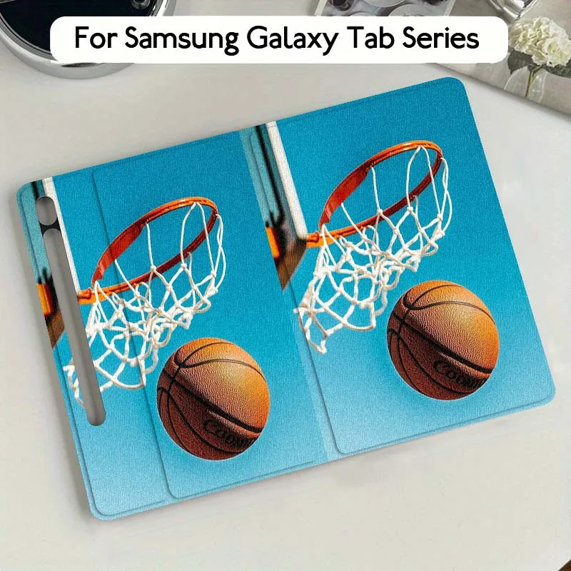 

Creative basketball patterns Tablet Case For Samsung Galaxy Tab S7 S8 S9 S10 FE Plus Lite 11 12.4 13.1 Inch