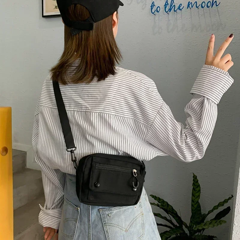 LCW1 men Canvas Bag Japan Style Girl Small Shoulder s Female Messenger Crossbody