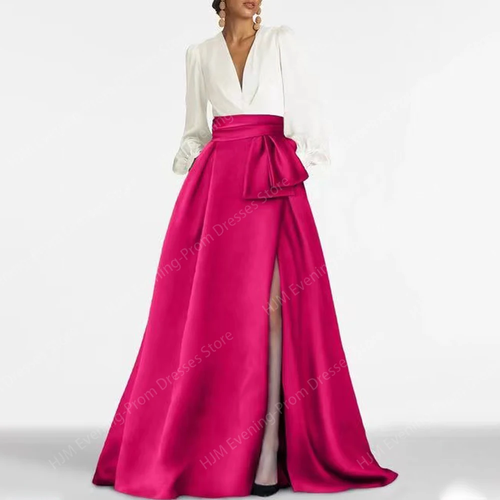 Robe longue élégante en satin pour mère de la mariée, longueur au sol, ligne A, robe d'invité de mariage, robe de soirée, 2024