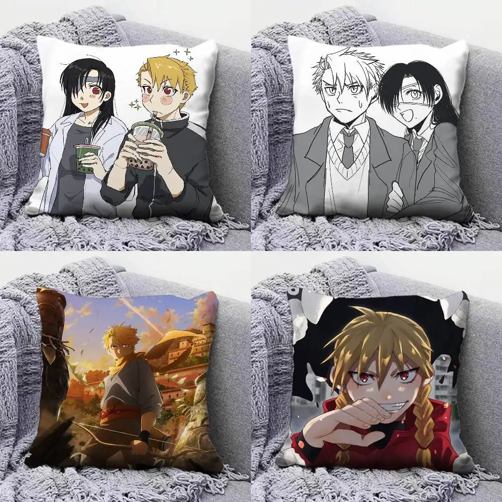 

Daemons of the shadow Realm Yomi no Tsugai Manga Home Sofa Cushion Covers and Aecorative Custom Pillow Covers