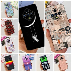For Infinix Zero 8 X687 Case Luxury Women Men Shockproof Soft Silicone TPU Back Cover Zero8 6.85
