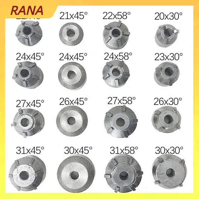 ユニバーサルバルブシートリーマーバルブツールセットオートバイ超硬リーマーダイヤモンド砥石修復ツール