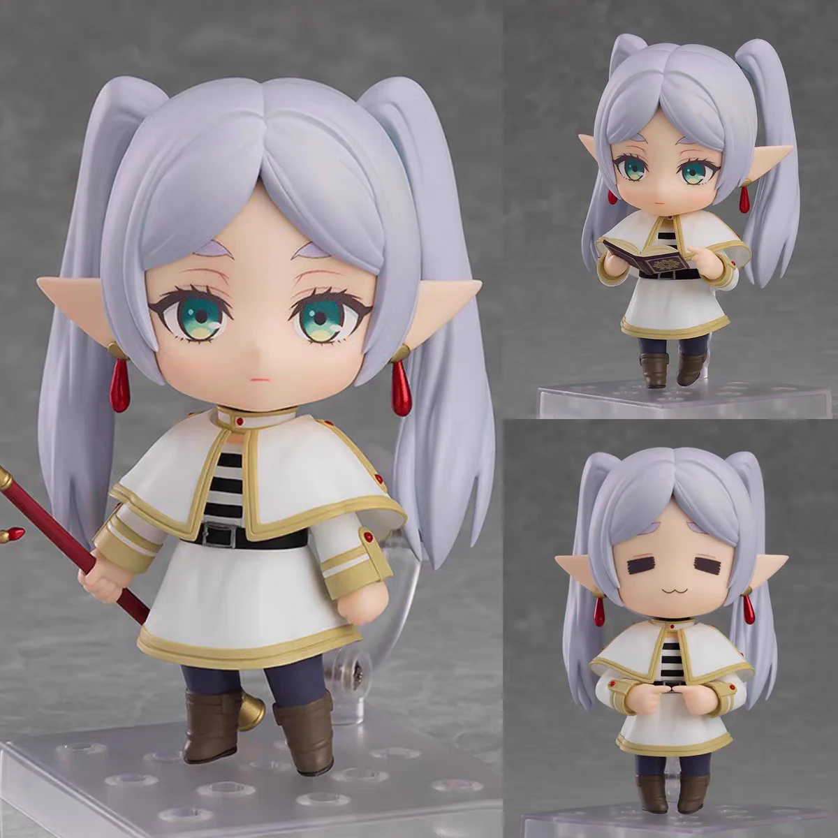 

Фигурки Nendoroid Frieren: Beyond Journey's End 2367 Q-версия с взаимозаменяемыми лицами, набор для сборки, коллекционная игрушка для рабочего стола, подарок