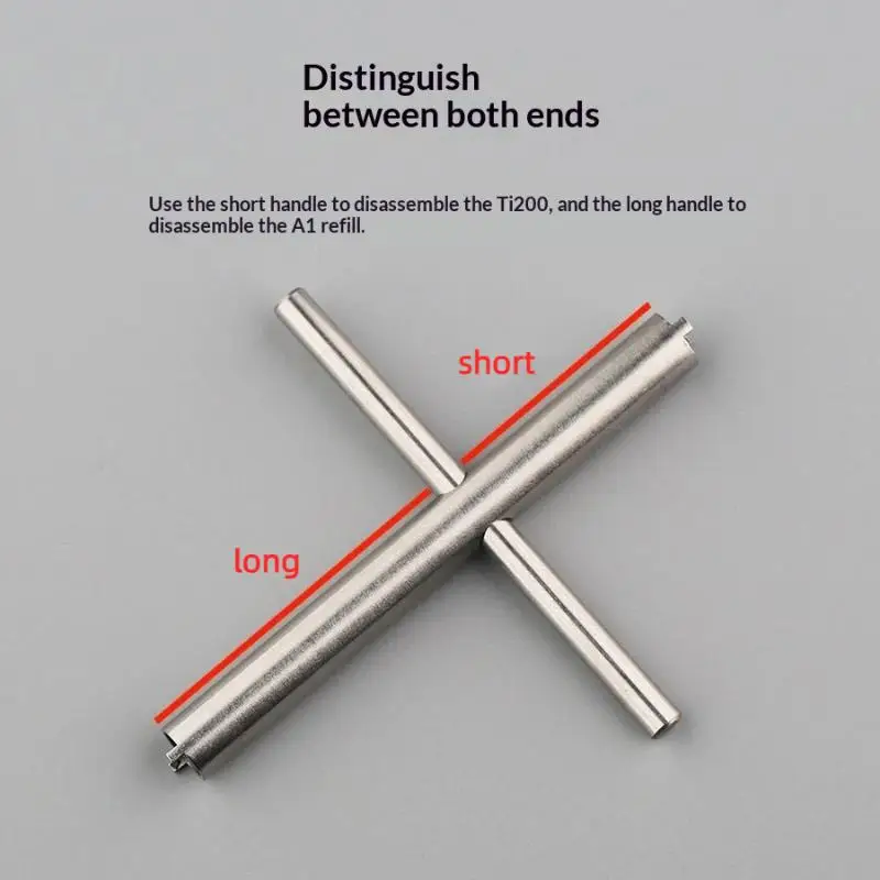 

New Ti200 Fountain Pen Metal Disassembly Tool A1 Nib Unit Repair Assembly Cleaning Maintenance Nib Replacement Tools