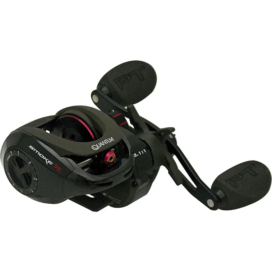 

Large EVA Handle Knobs and Continuous AntiReverse Clutch for Smoke Baitcast Fishing Reel Size 100 with 10+1 Bearings Ideal for