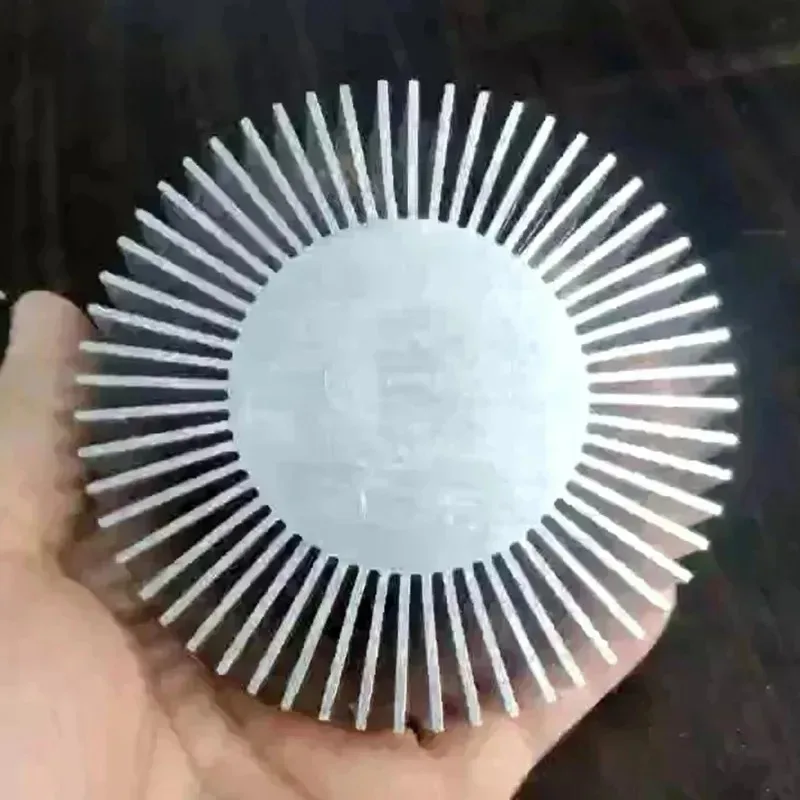 97mmx53mm Round LED Heatsink Radiator Aluminum Heat Sink Radiator for Household Lamp Radiator