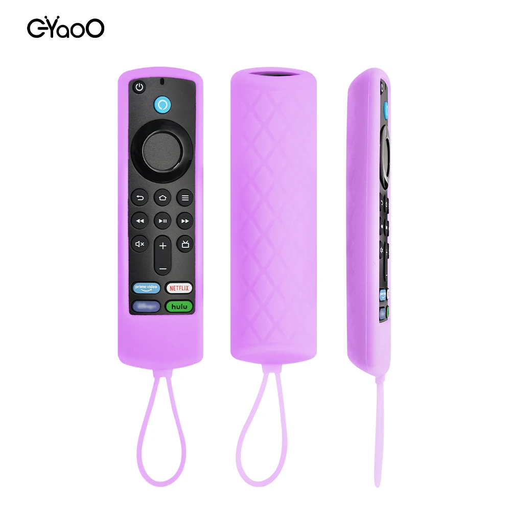 Remote Case for Amazon Box Remote Control 123 Generation Thickened Drop Protective Case Shell Glow in the Dark