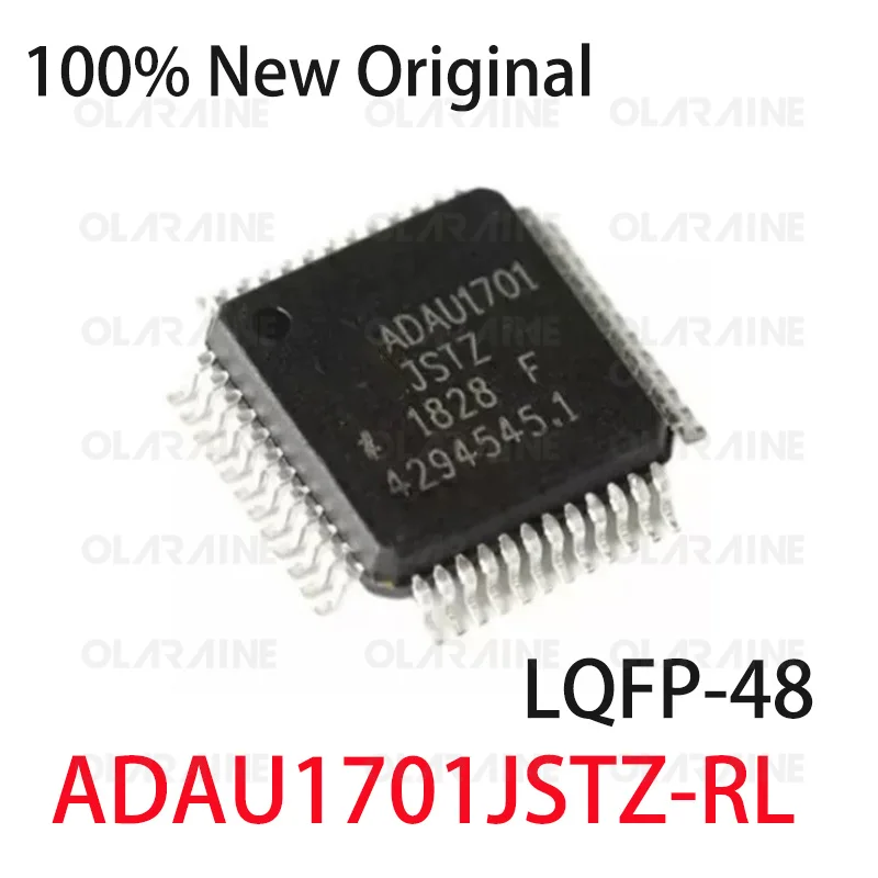 1/5/10Pcs ADAU1701JSTZ-RL Audio DSP	 Number of channels: 2 channels LQFP-48 Voltage 3.3 V SNR – signal-to-noise ratio: 100 db