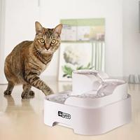 Automatic Cat Water Fountain Water Dispenser Silent Portable Waterer Pet Drinking Fountain Dispenser Pet Drinker Bowl
