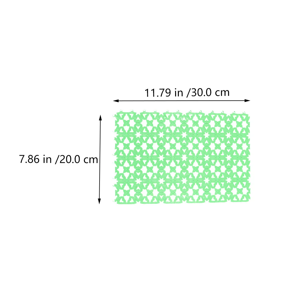 แผ่นรองกรงสัตว์เลี้ยง 6 ชิ้น แบบมีรู ช่วยปกป้องอุ้งเท้า แผ่นรองกรงแฮมสเตอร์ กันลื่น ใช้เป็นแผ่นรองกันลื่นสำหรับสัตว์เลี้ยง