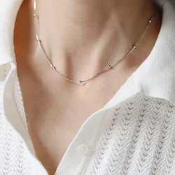 Kpop Chains Necklace for Women Stainless Jewelry on the neck new in premium stainless steel jewelry