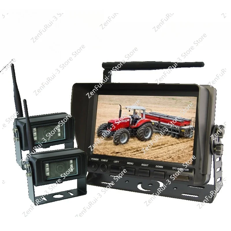 Tunnel Construction Digital Wireless High Definition Vehicle Display Camera AHD Waterproof IP69K