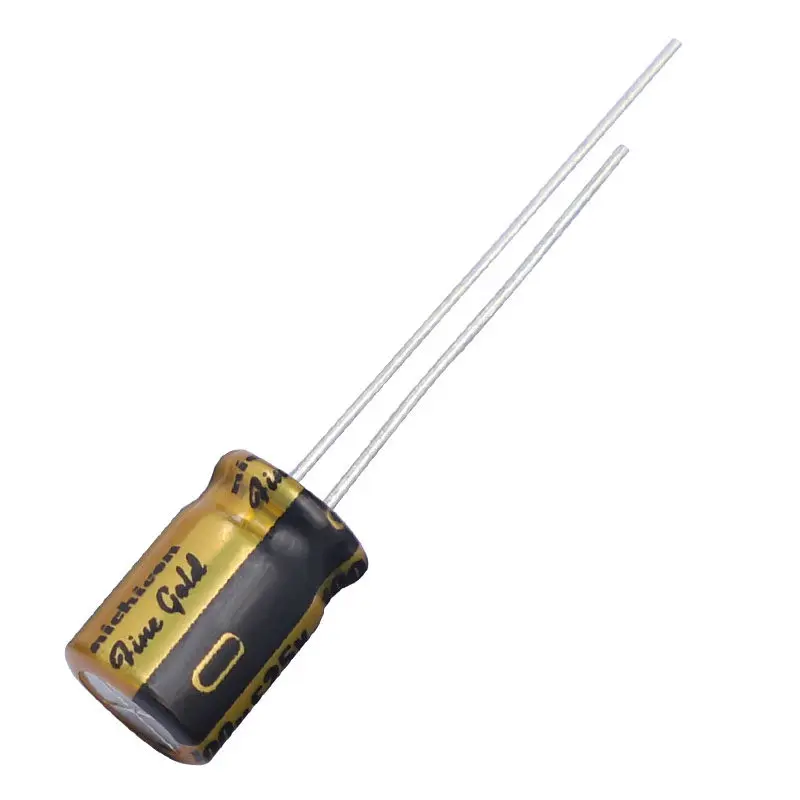 Japanese Nichicon 100uf 25V FG series fine gold audio electrolytic capacitor