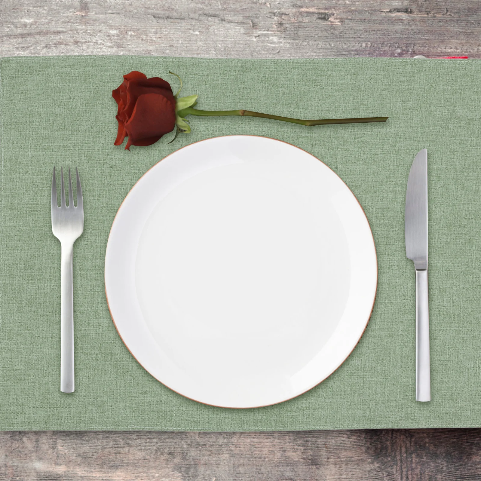 

4Pcs Wedding Napkin Cloth Polyester Material Heat Resistant Nonslip Bottom Elegant Color Durable Sturdy Soft Touch Party