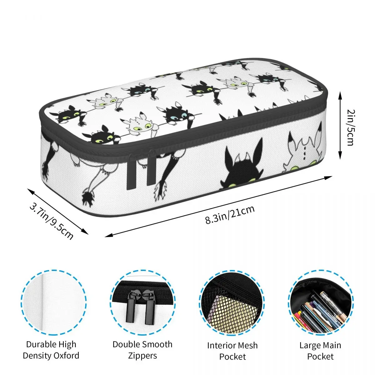 歯のない赤ちゃん鉛筆ケース男の子女の子学校ペンボックス鉛筆バッグ文具用品ペンホルダーバッグ