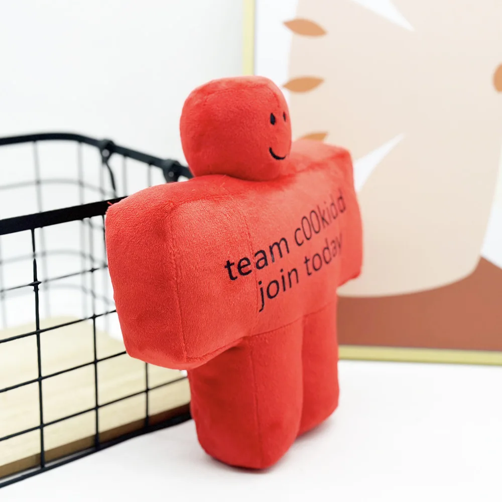 Novo 24cm ro-bloxed abandonado c00kidd brinquedos de pelúcia dos desenhos animados bonito macio recheado travesseiro bonecas para o aniversário do miúdo presente de natal
