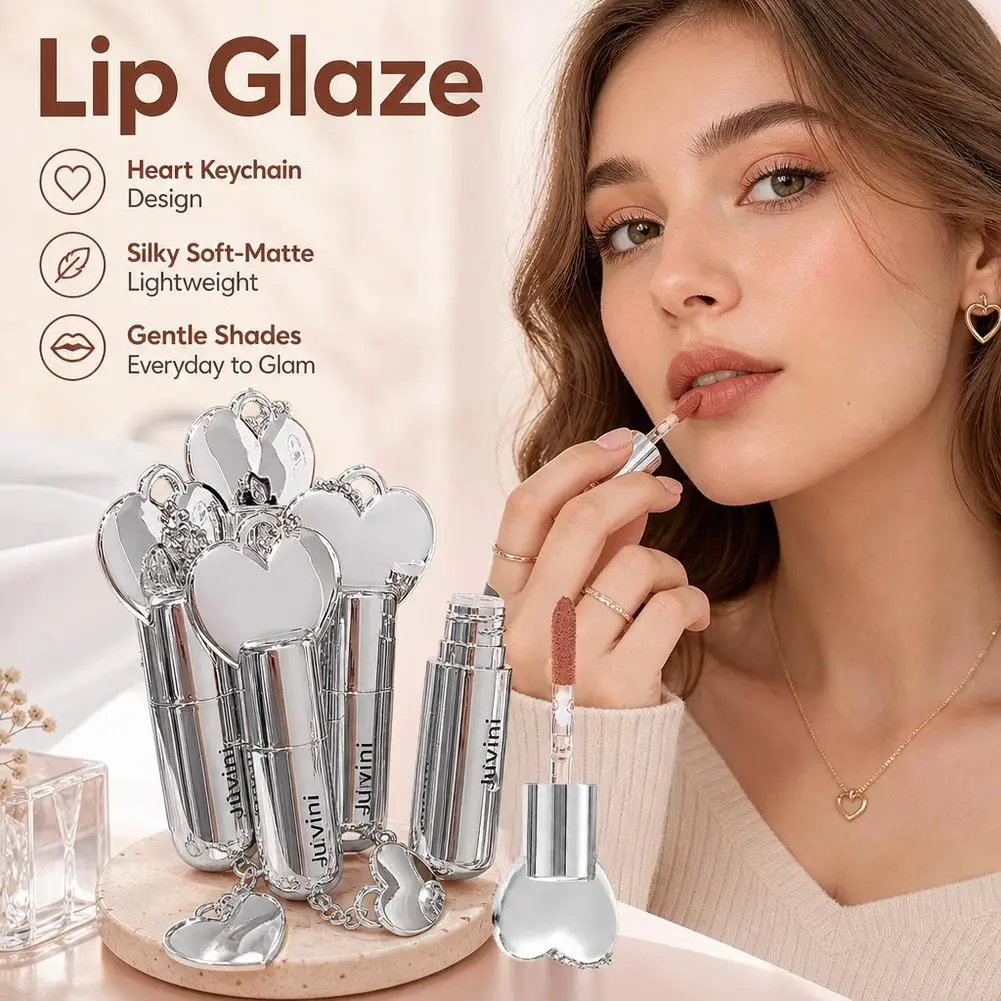 Waterglass Lip Glaze Mirror Shine Jelly Texture Non-Sticky Clear Glass Lip Effect Korean Style Student Daily Use Cosme ﻿