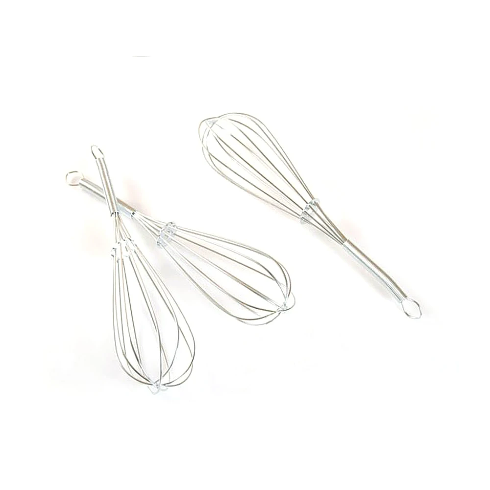 Stainless Steel Balloon Wire Whisk Manual Egg Beater Mixer Kitchen Baking Utensil Milk Cream Butter Whisk Mixer