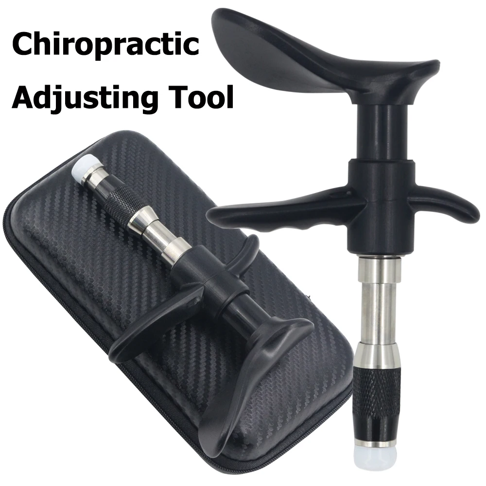 

Manual Chiropractic Adjusting Tools New Spinal Correction Body Relax Massager 10 Levels Adjustable Intensity Therapy Massage Gun