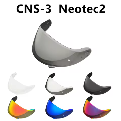 Neotec2 Face Shield for SHOEI CNS-3 Neotec 2 Helmet Visor Anti-Scratch Windproof High Clarity Lens Accessories Viseira Capacete