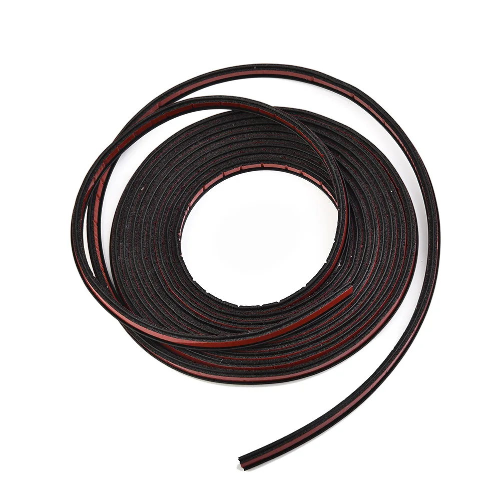 Dual Side Adhesive Tape Sealing Strip, EPDM Rubber Weatherstrip for Car, Strong Tensile Strength, Protect Car from Dust