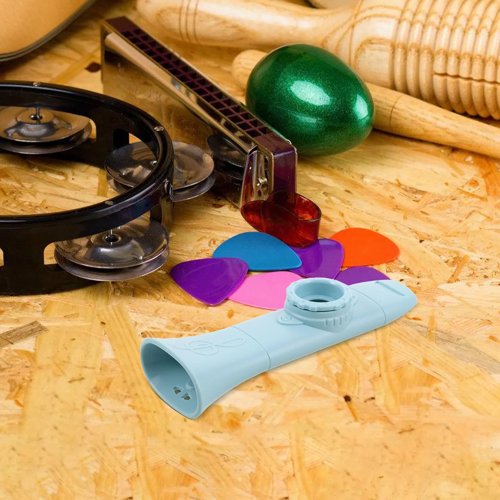 Flute Kazoo Instrument Baby Musical Instruments Plastic Guitar Accompany Kazoos