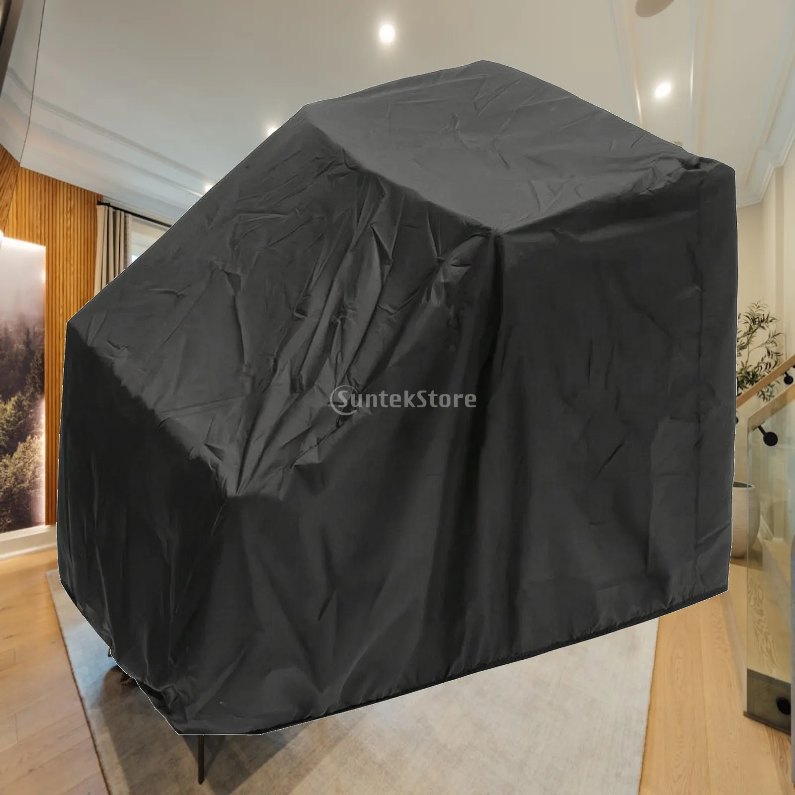 Marine Boat Console Cover 210D Oxford Cloth Heavy Duty Water Resistant Steering Shield for Yacht Control Panel Storage Fit Size
