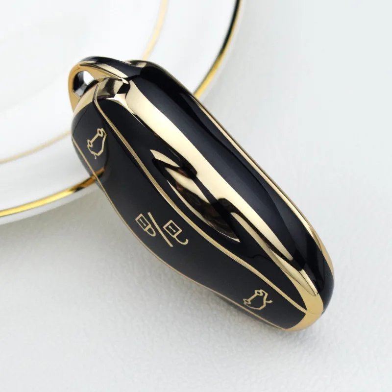 Car Key Shell Fob TPU Car Remote For Tesla Model X Model S Model Y 3 Protector Key Case Cover Keychain Accessories