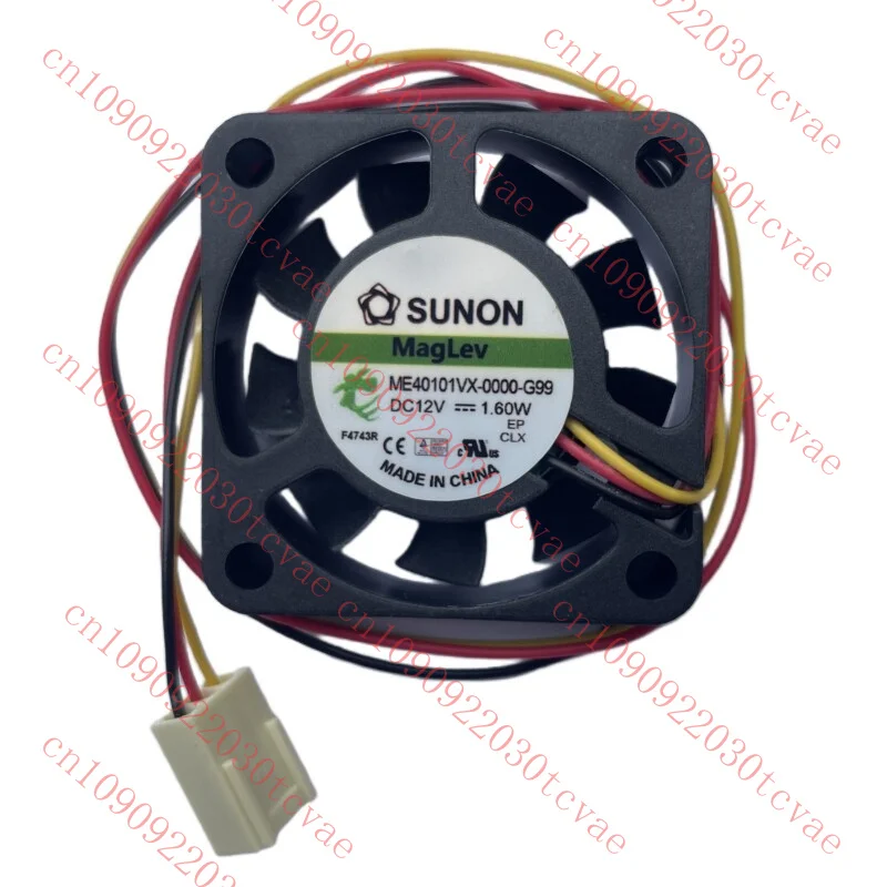 

Original Authentic ME40101VX-0000-G99 DC12V 1.6W 3-wire 40x40x10mm Cooling Fan