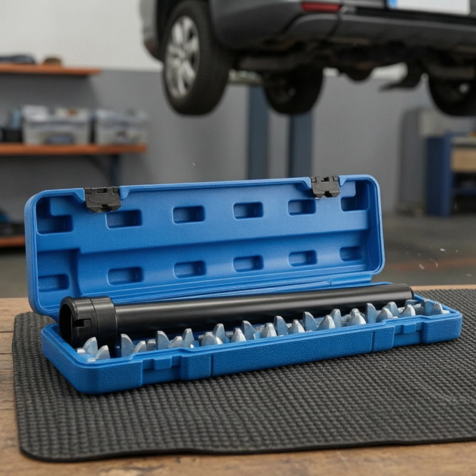Steering Rack Tool Set Easy to Use 13 Piece Tie Rod Tool Heavy Duty Kit for Automotive Mechanic - view 4