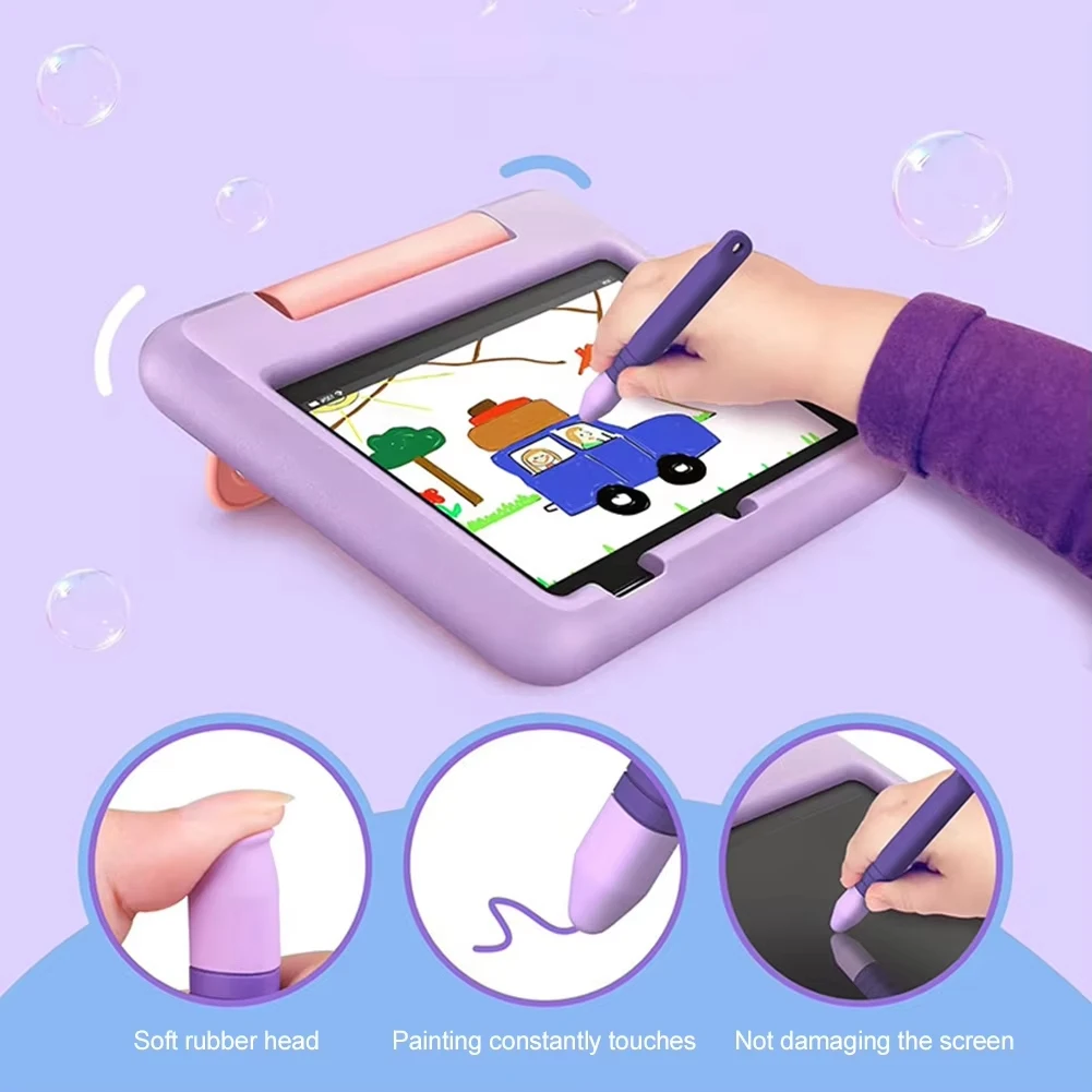A14G Kids Stylus Pen Touch Screen Tablet Stylus Pencil Universal Capacitive Drawing Writing Stylus for Kids Blue
