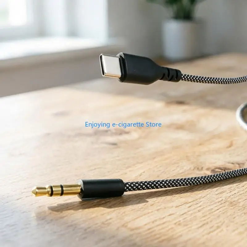 USB-C-Ersatzkabel mit 3,5-mm-Ende für Reisemusik und Anrufe Y4QF – Detail 3
