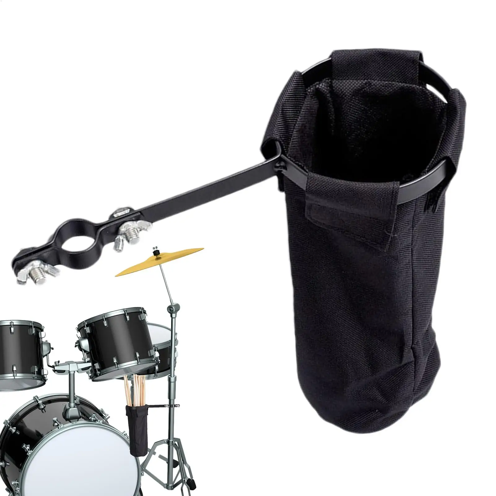 

Сумка для барабанных палочек, регулируемый держатель для барабанных палочек, нейлоновый органайзер, сумка для хранения для детей и взрослых, профессиональные выступления на барабанах