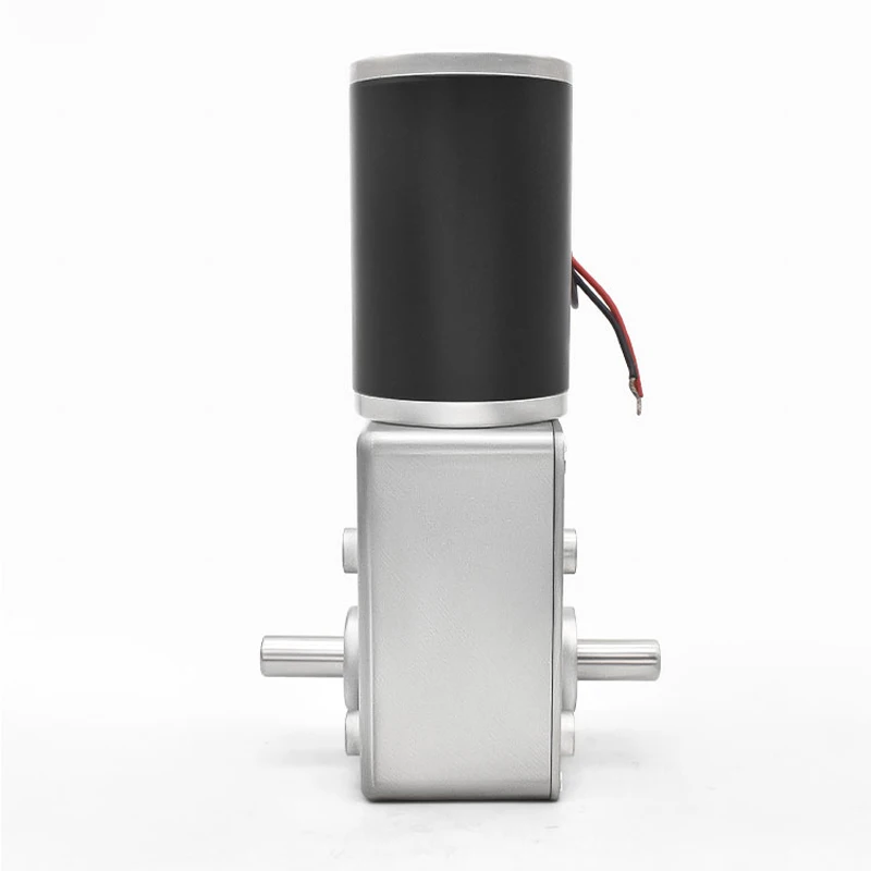 

5882-50ZY Worm Gear DC Reduction Motor Gear Motor High Torque Low-Speed Speed Regulating Motor DC 12V Shaft Diameter 10MM